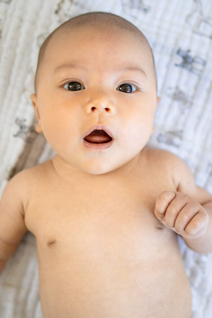 Curious Baby Expression of a Infant