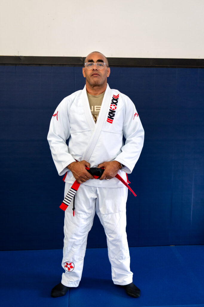 Coral Belt Marco Nascimento Brazilian jiu jitsu instructor portrait